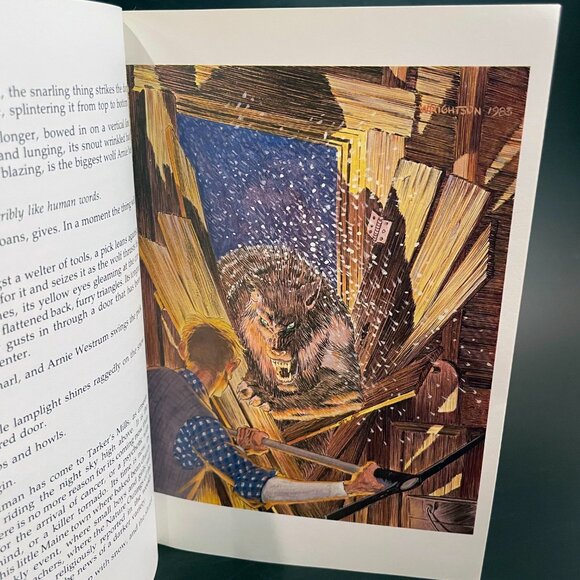 Cycle of The Werewolf (1985 Signet, 1st Print) by Stephen King & Berni Wrightson - Picture 4 of 7